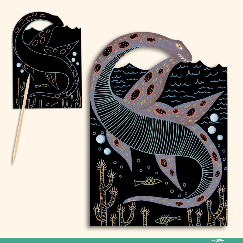 Djeco - The World of Dinosaurs Multi Craft Set