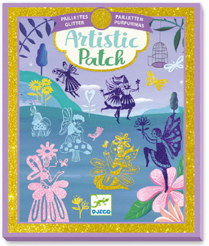 Djeco -  Artistic Patch Glitter Fairyland