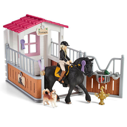 Schleich Horses - Horse Stall With Tori & Princess | 42437