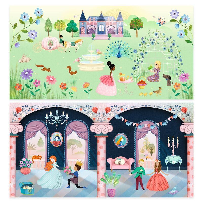 Djeco - Life in the Castle Stickers Set