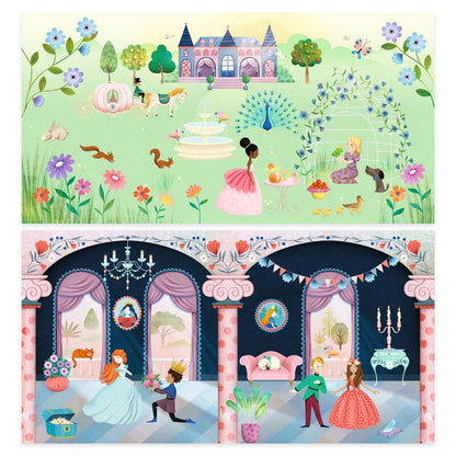 Djeco - Life in the Castle Stickers Set