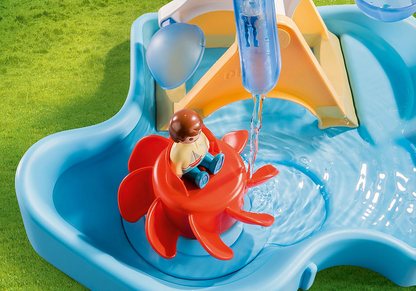Playmobil 1.2.3 AQUA - Water Wheel Carousel | 70268