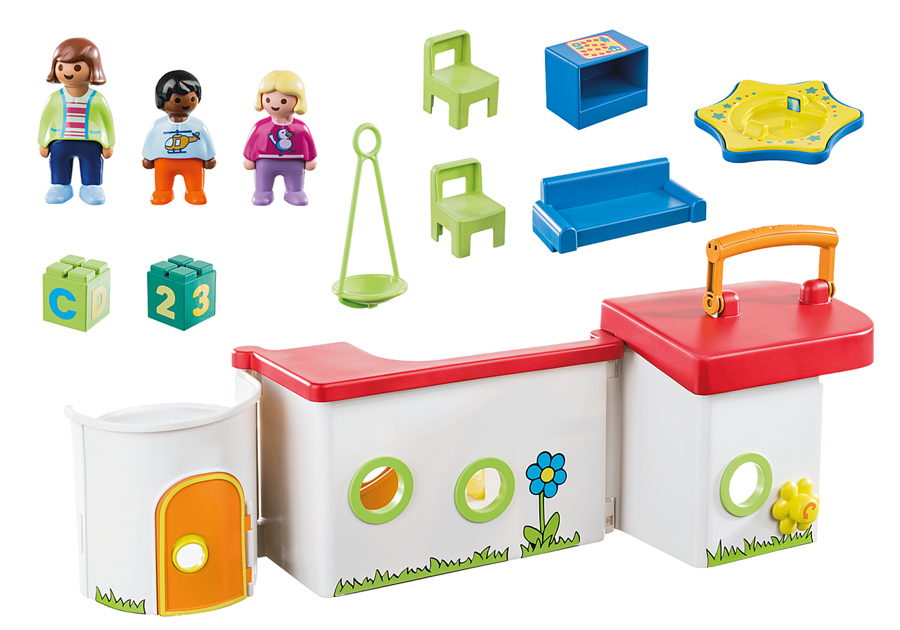 Playmobil 1.2.3 My Take Along Preschool | 70399
