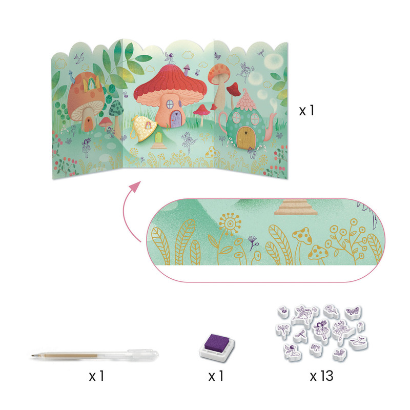 Djeco - The Fairy Multi Craft Set