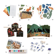 Djeco - The World of Dinosaurs Multi Craft Set