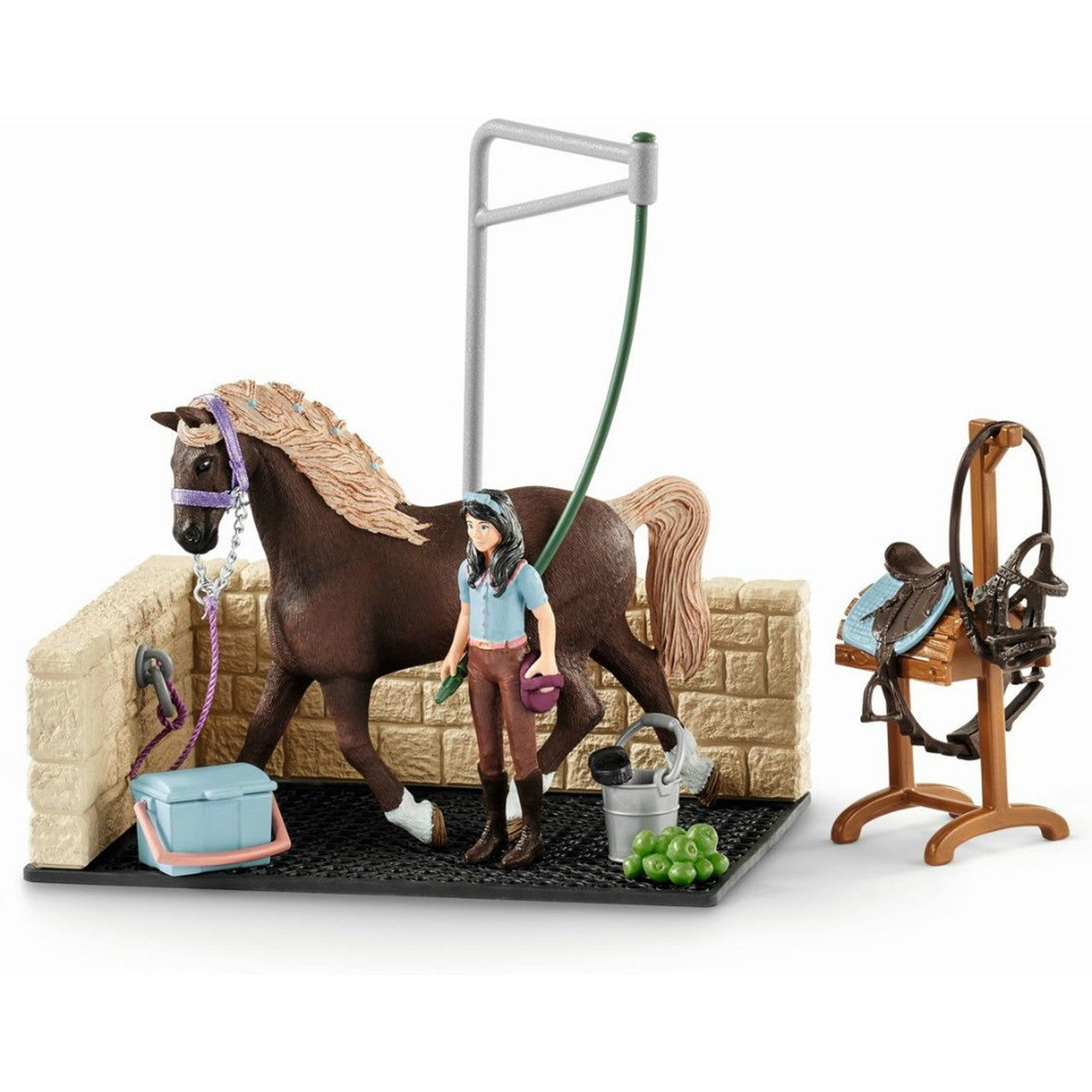 Schleich Horses - Washing Area with Emily & Luna | 42438