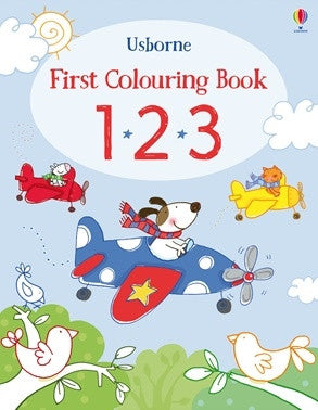 Usborne - First Colouring Book 123
