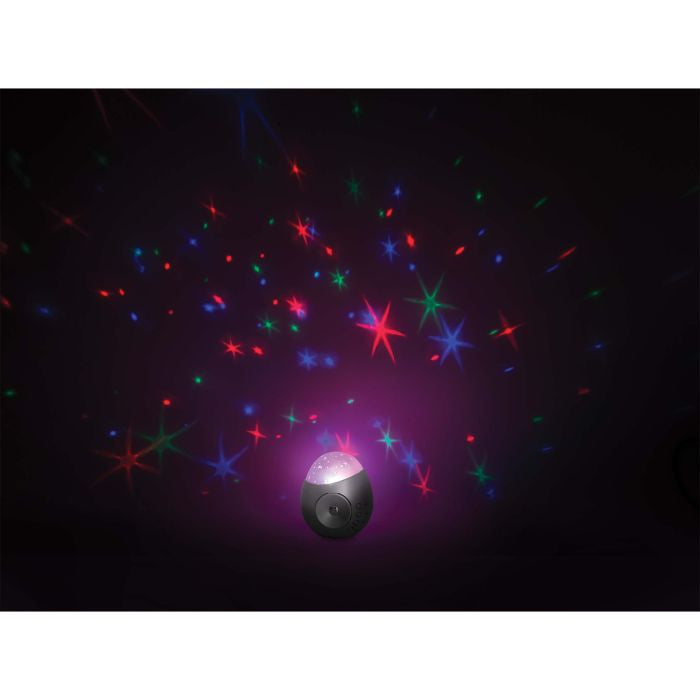 IS Gift - Galaxy Star Projector & Sound Machine - Silver