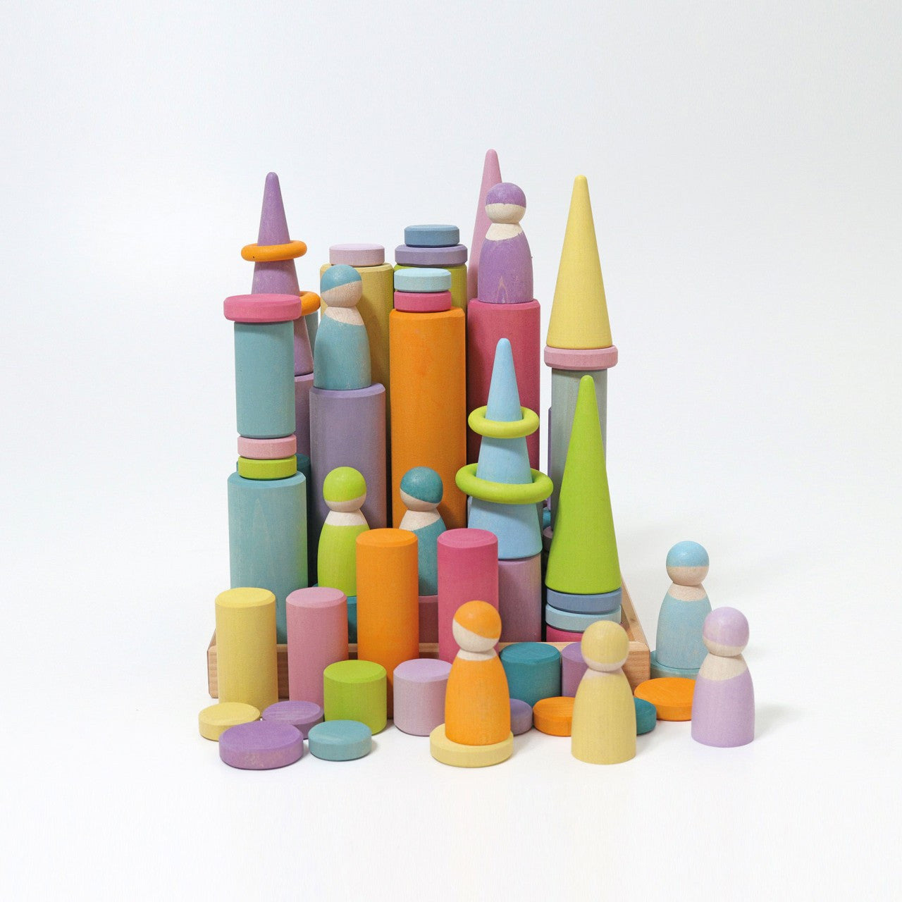 Grimm’s Large Building Rollers Pastel