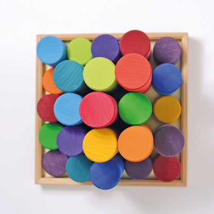 Grimm’s Large Building Rollers Rainbow