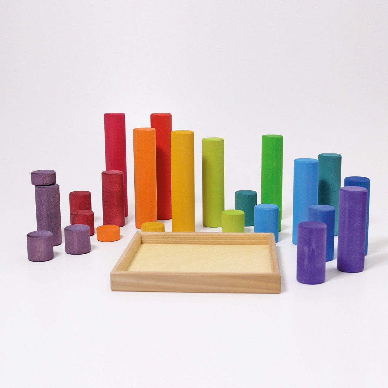 Grimm’s Large Building Rollers Rainbow