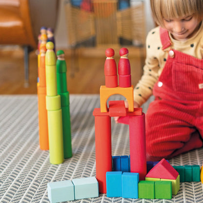 Grimm’s Large Building Rollers Rainbow