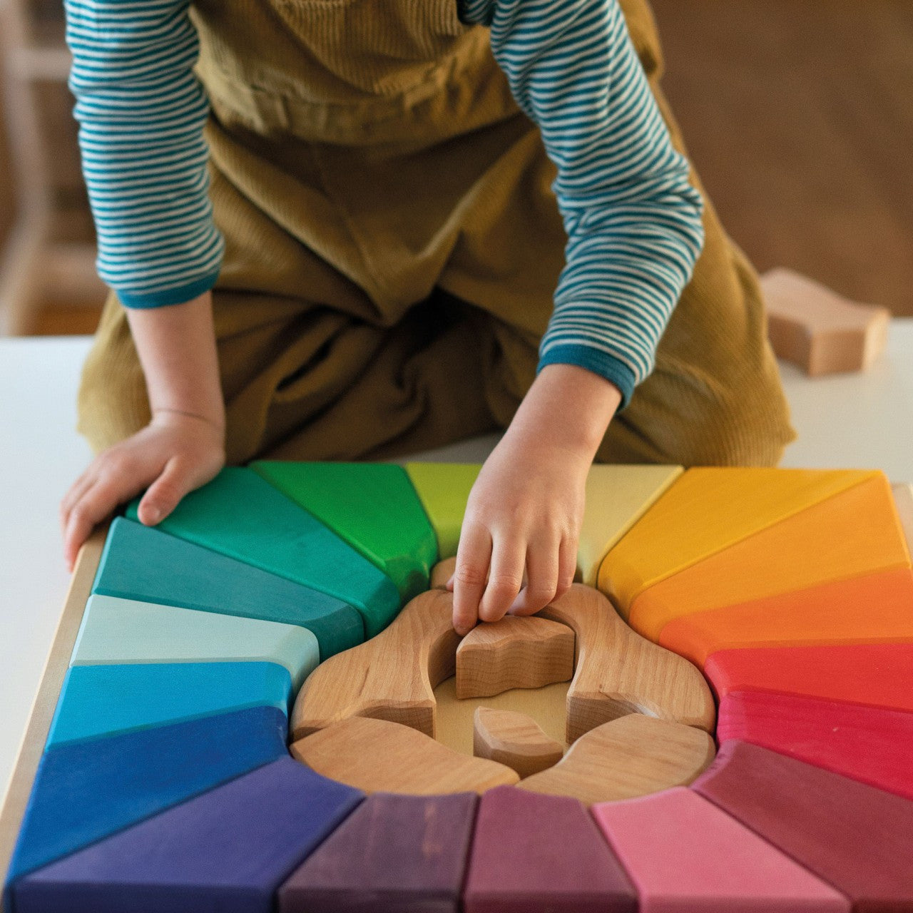 Grimm’s Building Set Rainbow Lion