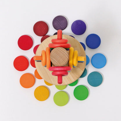 Grimm’s Wooden Rainbow Coins
