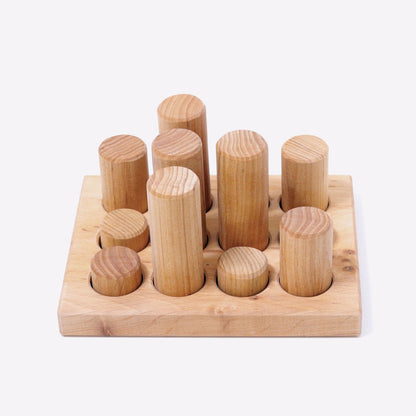 Grimm’s Small Natural Rollers Stacking Game