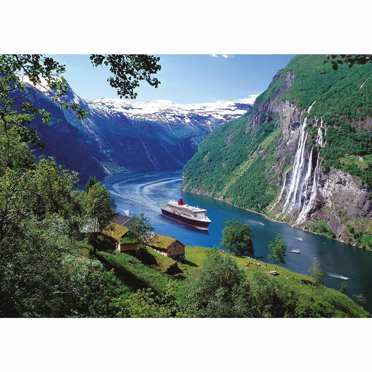 Ravensburger 1000pc - Norwegian Fjord Puzzle