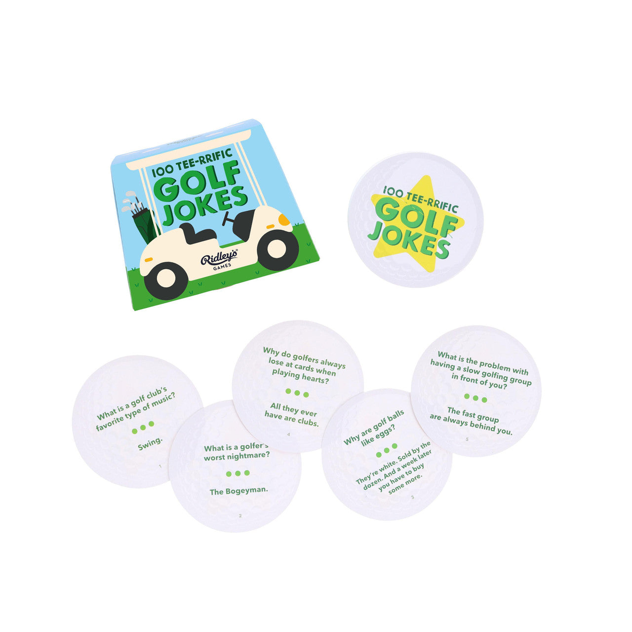 Ridley's Games - 100 TEE-RRIFIC Golf Jokes