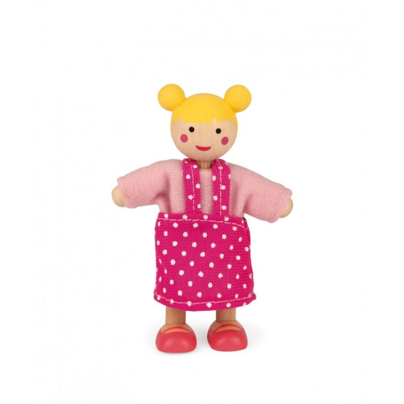Janod Mademoiselle Doll Family