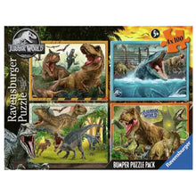Ravensburger 4x100pc - Jurassic World Bumper Pack Puzzles