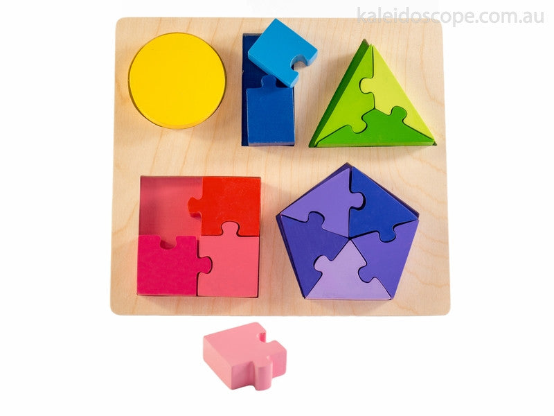 Kiddie Connect - Jigsaw Shape Fraction Puzzle