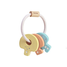 PlanToys - Baby Key Rattle Pastel