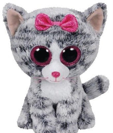 TY Beanie Boos Regular - Kiki Grey Cat