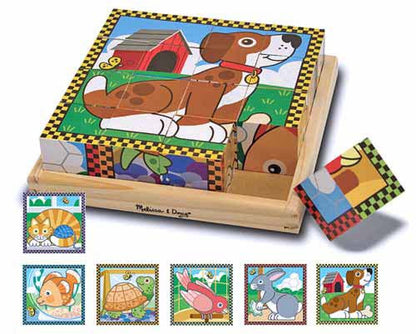 Melissa & Doug - Pets Cube Puzzle