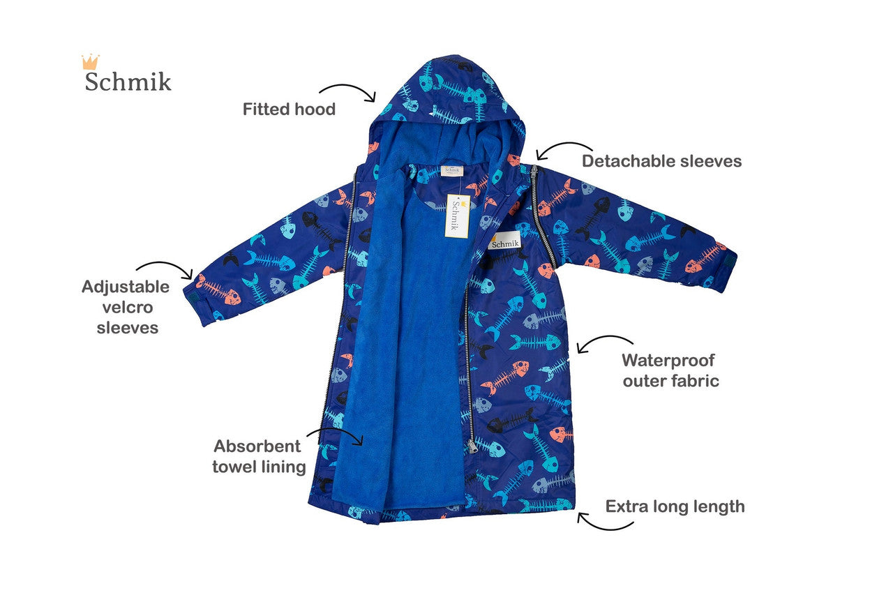 Schmik Swim Parka - Fish Bone