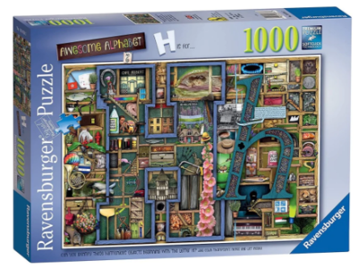 Ravensburger 1000pc - Colin Thompson, Awesome Alphabet H Puzzle