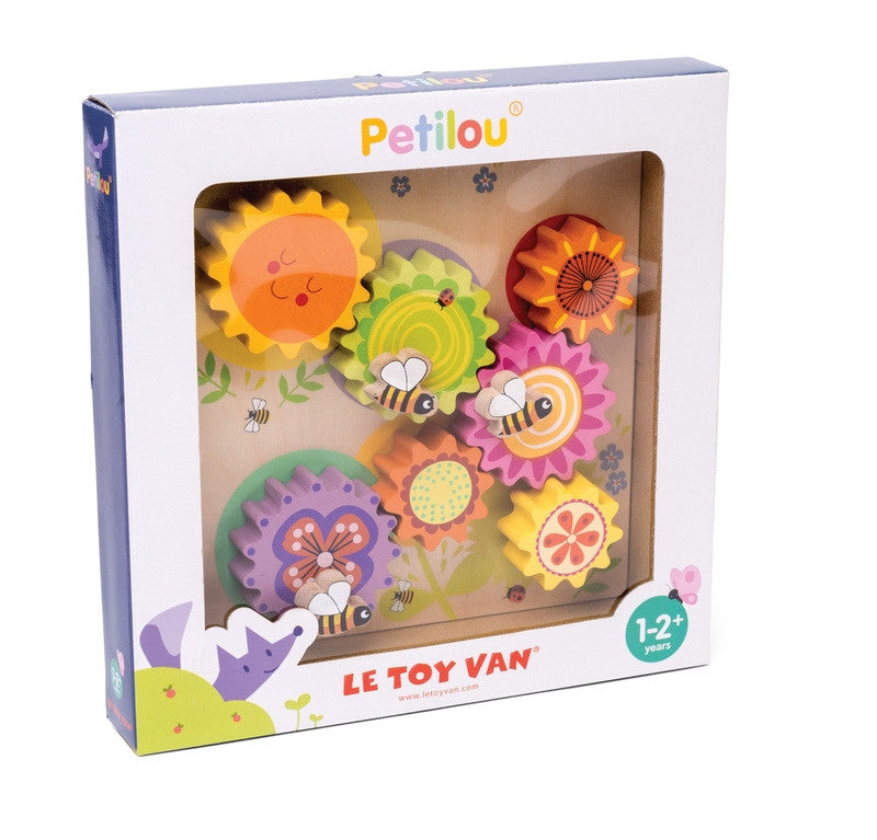 Le Toy Van Petilou Gears & Cogs Busy Bee Learning Puzzle
