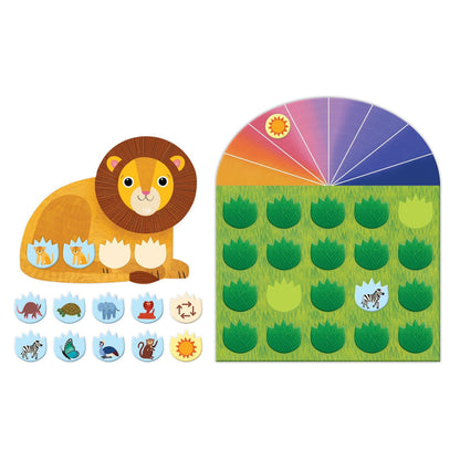 Mudpuppy - Lion's Safari Search Game
