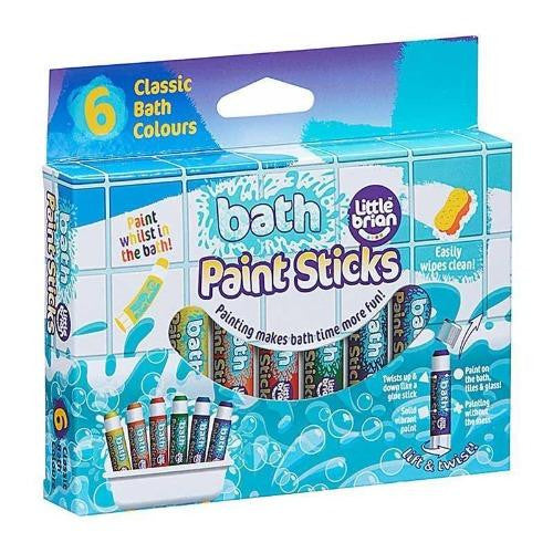 Little Brian Bath Paint Sticks 6pk