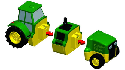 Popular Playthings - Mix or Match - Farm Vehicles