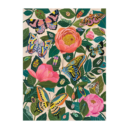 Galison 1000pc - Between the Blooms Foil Puzzle