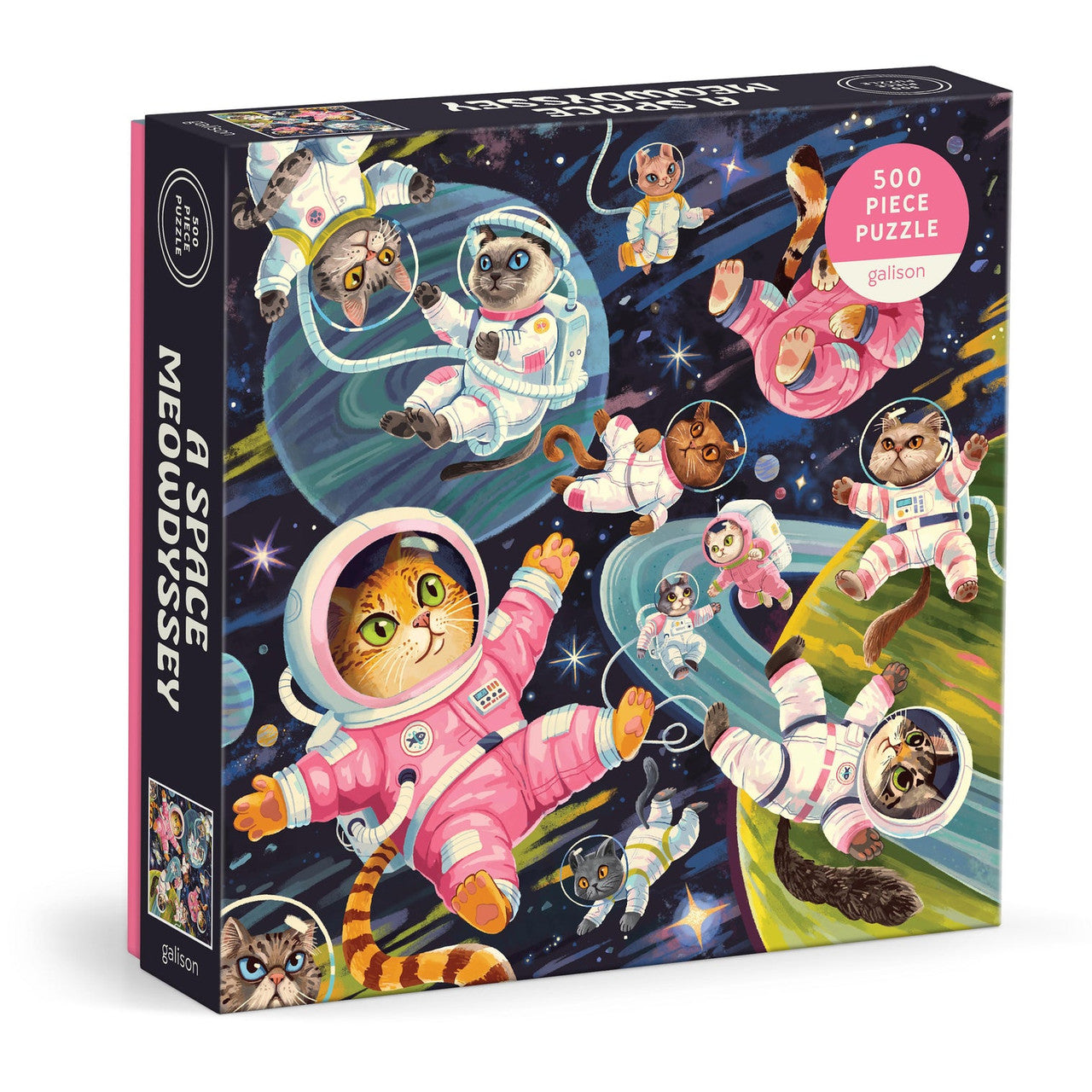 Galison 500pc - A Space Meowdyssey Puzzle