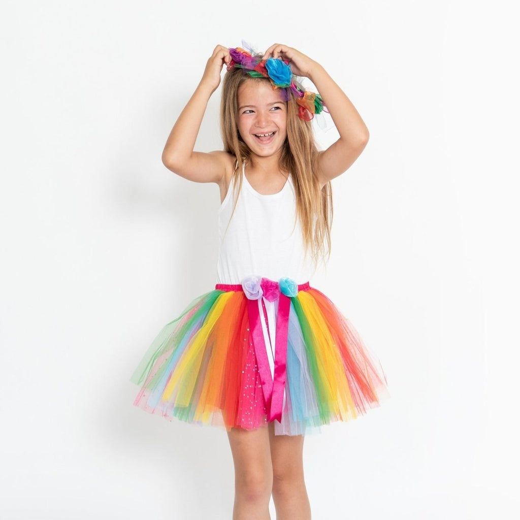 Fairy Girls - Magical Fairy Skirt Rainbow