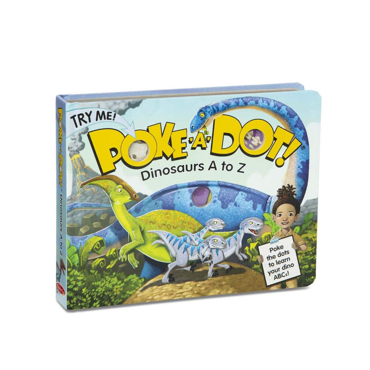 Melissa & Doug - Poke-A-Dot - Dinosaurs A to Z Book