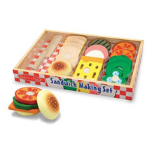 Melissa and Doug - Wooden Sandwich Making Set