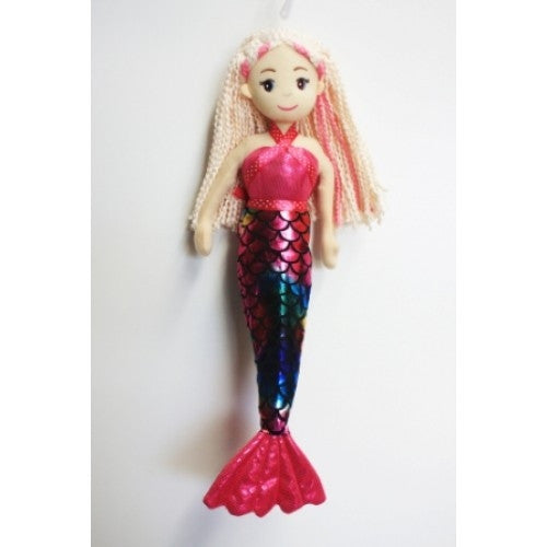 Cotton Candy - Riley Mermaid Pink 45cm