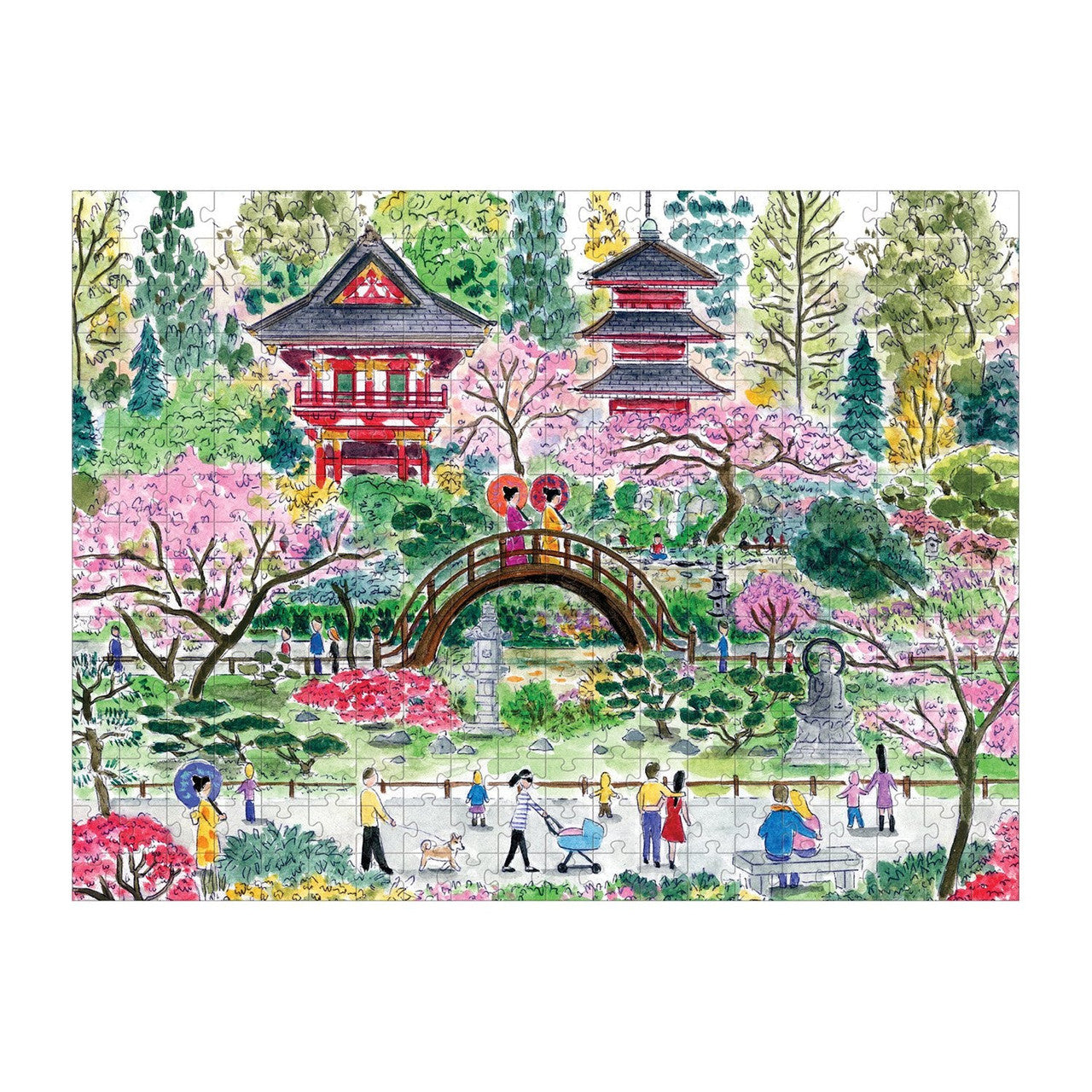 Galison 300pc -Michael Storrings Japanese Tea Garden Puzzle