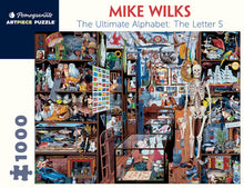 Pomegranate 1000pc Puzzle - Mike Wilks: The Ultimate Alphabet: The Letter S