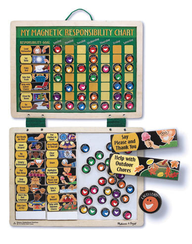 Melissa & Doug - Magnetic Responsibility Chart