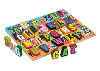 Melissa & Doug - Jumbo ABC Chunky Puzzle - 26pc