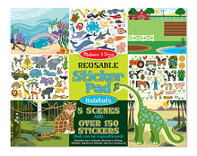 Melissa & Doug - Reusable Sticker Pad - Habitats