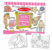Melissa & Doug Jumbo Colouring Pad - Pink