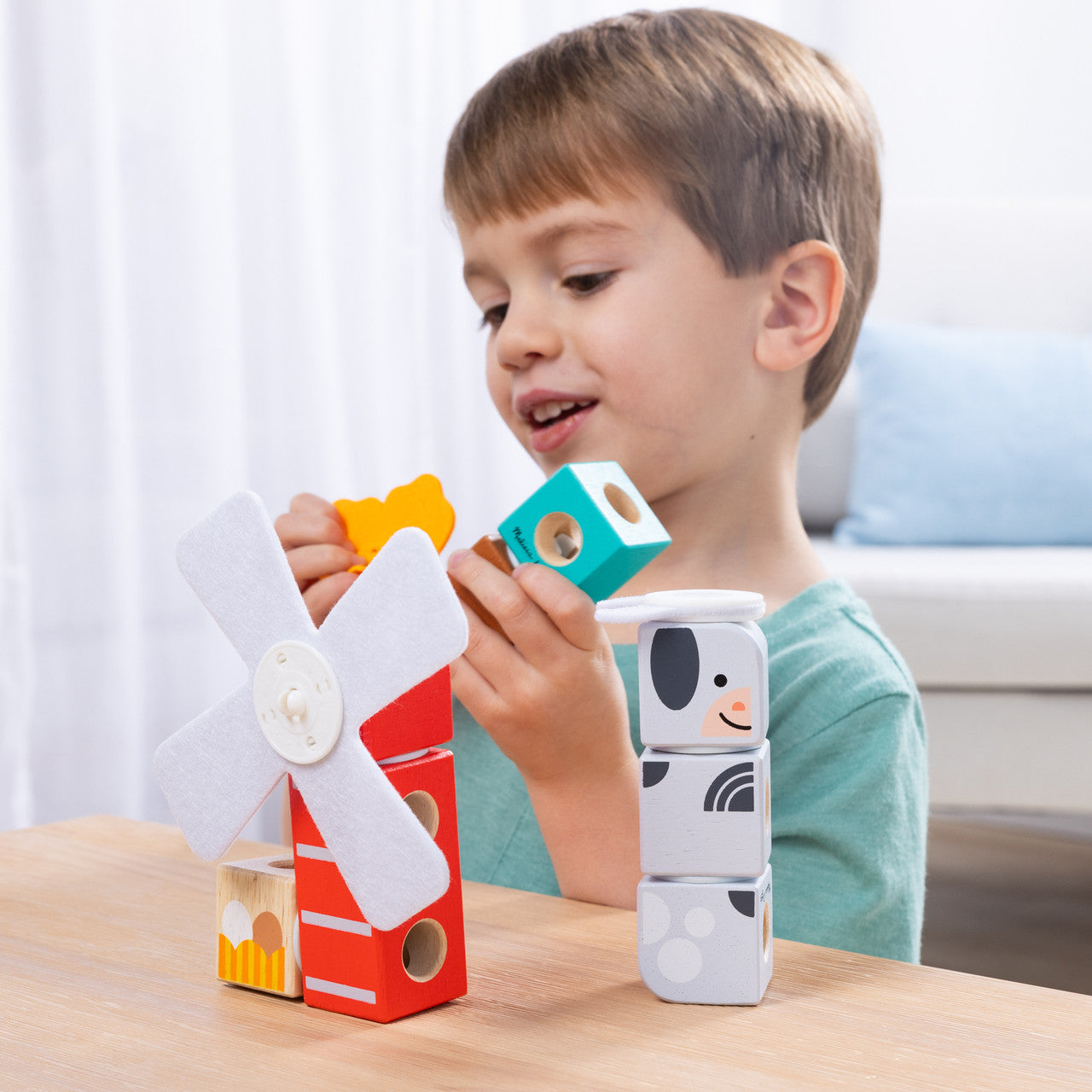 Melissa & Doug - Blockables™ Farm Friends