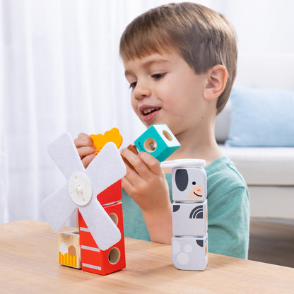 Melissa & Doug - Blockables™ Farm Friends