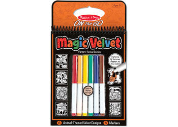 Melissa & Doug- ON the GO - Magic Velvet Animal