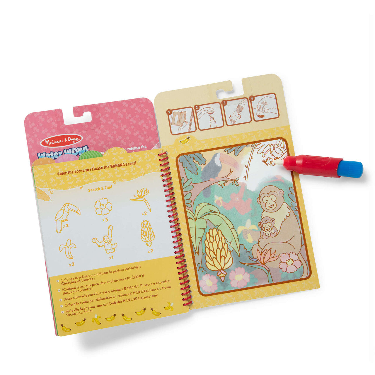 Melissa & Doug - ON the GO - Water WOW! Fruit Scented