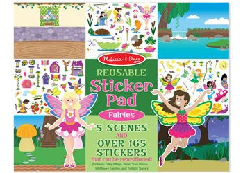 Melissa & Doug - Reusable Sticker Pad - Fairies